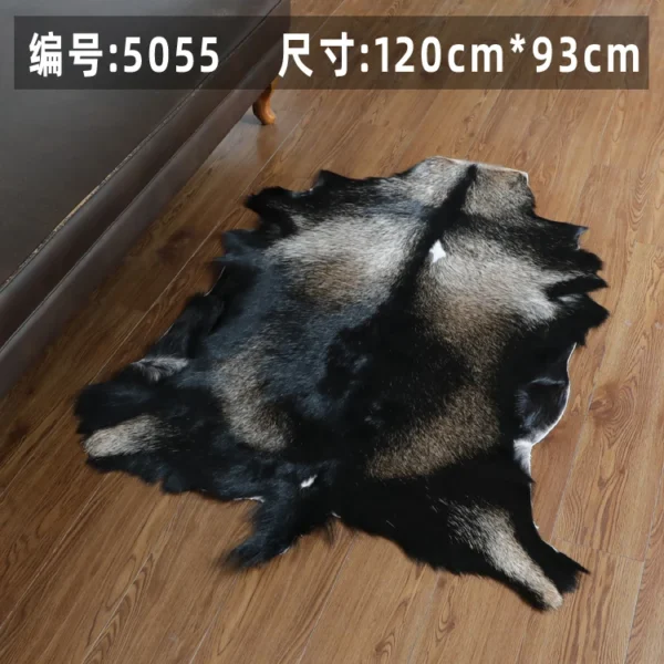 Unique Animal Pattern Leather Mat for Indoor & Outdoor Use