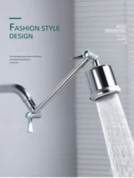 Transform Your Shower with High-Pressure Rainfall Showerhead - Image 3