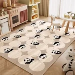 Colorful Cartoon Waterproof Floor Mat for Home & Travel - Image 3
