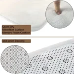 Effortless Style: Modern Washable Flannel Rug. Anti-Slip! - Image 5