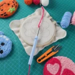 Beginner-Friendly Punch Needle Kit for DIY Coaster Crafts - Image 2