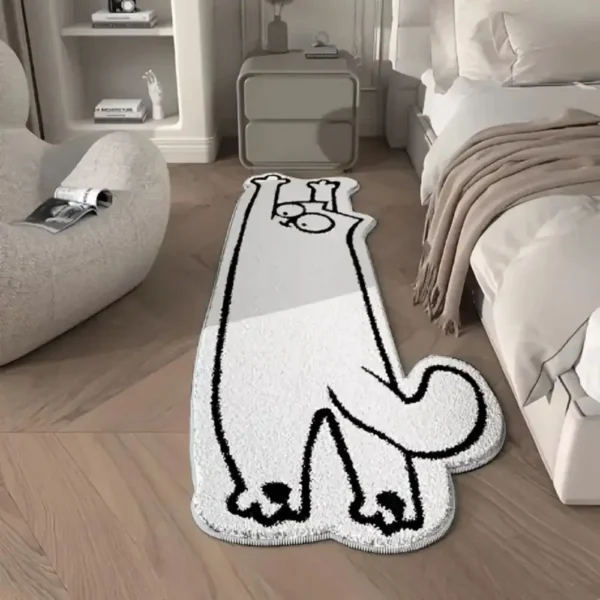 VIKAMA Cartoon Anti-Slip Rug for Home & Hotel Comfort