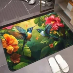 Soft Microfiber Non-Slip Area Rug for Home & Hotel Use