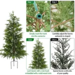 Realistic Artificial Tree Set for Home & Baby Shower Decor - Image 3