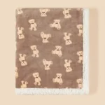 Cozy Baby Bear Blanket - Soft Animal Print Comfort for All - Image 4