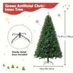 Luminous 1.8 M Encrypted Christmas Tree for Festive Decor - Image 6