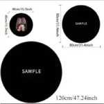 Delightful Cartoon Round Rug! Easy Clean Modern Floor Mat - Image 4