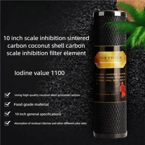 Waternoble 10" Carbon Filter: Pure Water, Extend Appliance Life