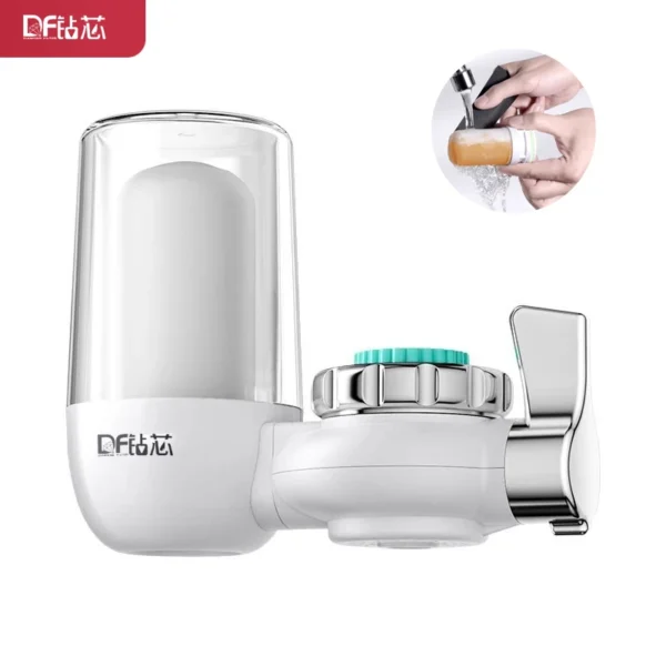 Faucet water purifier ceramic filter filter household washable pre filter kitchen tap water 6-fold precision purifier