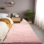 Kids' Soft Solid Acrylic Carpet - Easy Care, Plush Comfort - Image 2