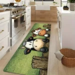 VIKAMA Plaid Polyester Rug - Fade Resistant for Home & Outdoor - Image 5