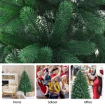 Lush PVC Christmas Tree - 0.9 m, 1.2 m, 1.5 m Options - Image 6