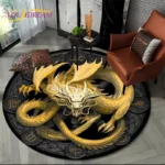 Colorful Cartoon Polyester Area Rug for Home & Travel Fun - Image 3