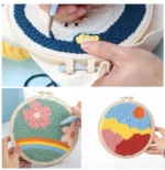 DIY Punch Needle Embroidery Kit for Beginners - Craft Your Art - Image 2
