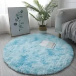 Ultra Soft Plush Round Rug Mat - Fluffy White Carpet for Living Room, Home Decor and Bedroomr, Bedroom and Kids Room - Image 4