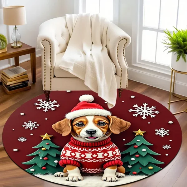 Persian Anti-Slip Carpet Mat for Stylish Home Decor