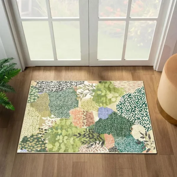 Stylish Persian Door Mat - Non-Slip & Fade Resistant Comfort