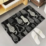 VIKAMA Cartoon Soft Flannel Rug - Non-Slip & Easy Care - Image 5