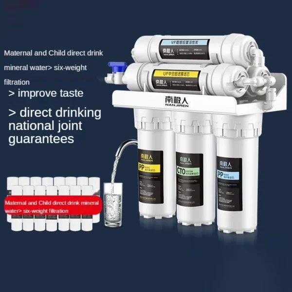 KNCOKAR 5-Stage Faucet Filter: Pure Direct Drink Water!