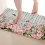 Stylish Waterproof Polyester Floor Mat for Home & Travel - Image 3