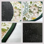 Bedside Living Room Study Room Kitchen Rug Courtyard Entrance Ethnic Style Absorbent Floor Mat, Crystal Velvet No-slip Carpet - Image 6