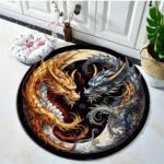 Stylish Waterproof Floor Mat - Anti-Slip & Easy Clean - Image 5