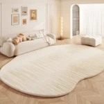 Custom Minimalist Polyester Rug - Soft, Washable & Non-Slip - Image 4
