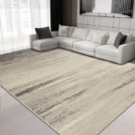 Washable Modern Geometric Rug: Anti-Slip & Custom Fit Style!
