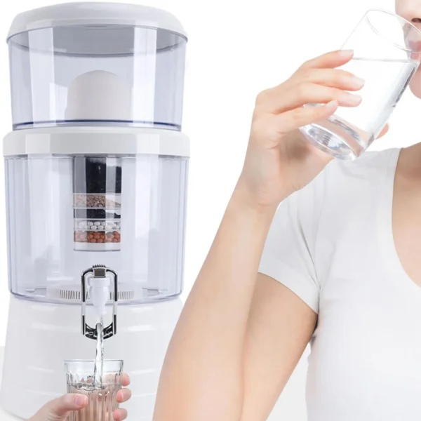 16 L Tabletop Water Purifier Dispenser: Pure Hydration Made Easy