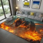 Vikama Persian Print Anti-Slip Mats for Home & Hotel Comfort