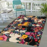 VIKAMA Cartoon Rug: Perfect for Home & Outdoor Style! - Image 2