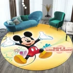 Cozy Anti-Slip Animal Print Rug for Home & Travel Use - Image 5