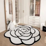 Floral Anti-Slip Rugs for Hotels & Homes - Stain Resistant - Image 5