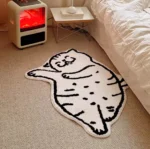 Luxurious Soft Animal Mat: Washable, Anti-Slip Home Decor - Image 2