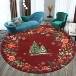 MINISO Anti-Slip Animal Print Carpet - Soft & Washable Comfort - Image 5