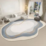 Elevate Your Home: Custom Light Luxury Geometric Area Rug - Image 4