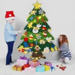Colorful DIY Felt Christmas Tree - Safe, Durable & Creative Decor - Image 6