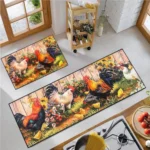 VIKAMA Non-Slip Kitchen & Bathroom Mats – Stylish & Durable - Image 3