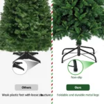 Lush PVC Christmas Tree - 0.9 m, 1.2 m, 1.5 m Options - Image 4