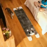 Plush Long Cat Rug - Soft, Fade Resistant & Perfect for Homes - Image 2