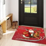 Elegant Anti-Slip Polyester Floor Mat for Home & Kitchen - Image 6