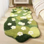 Modern Irregular Geometric Rug - Washable Chic Home Decor