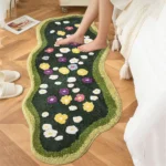 Modern Irregular Geometric Rug - Washable Chic Home Decor - Image 5