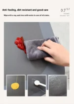 Nordic kitchen floor mat, absorbent and oil absorbing Diatom mud floor mat, dirt resistant, wear-resistant, anti slip mat, rug - Image 6