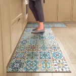 Carpet for Kitchen Floor Mat Crystal Velvet Waterproof Non-slip Long Rug Oil-proof Foot Mats Fashion Home Decoration Rugs 바닥 매트 - Image 4
