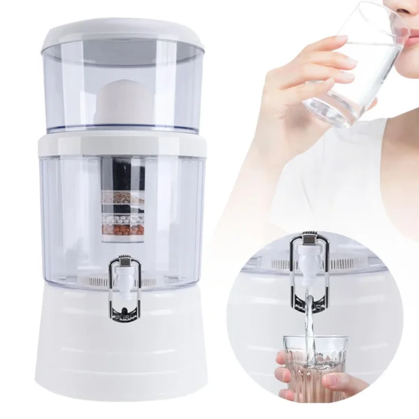 16 L Tabletop Water Purifier Dispenser: Pure Hydration Made Easy
