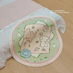 VIKAMA Tulip Carpet Soft Round Rug Doormat Welcome Mat Bathroom Mat Rug For Bedroom Carpet For Live Room Bedroom Bedside Rugs - Image 2