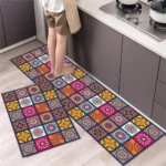 Customizable Cartoon Kitchen Floor Mat - Anti-Slip & Waterproof - Image 2
