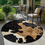 Stylish Persian Non-Slip Carpet Mat for Home & Hotel Use