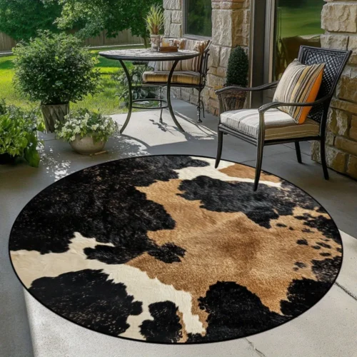 Stylish Persian Non-Slip Carpet Mat for Home & Hotel Use